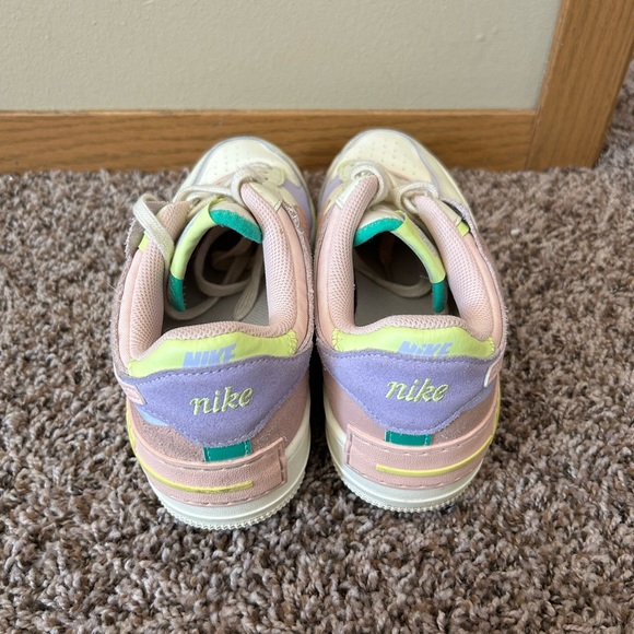 Nike Air Force 1 Shadows Pastels Pink and Purple - Picture 4 of 7